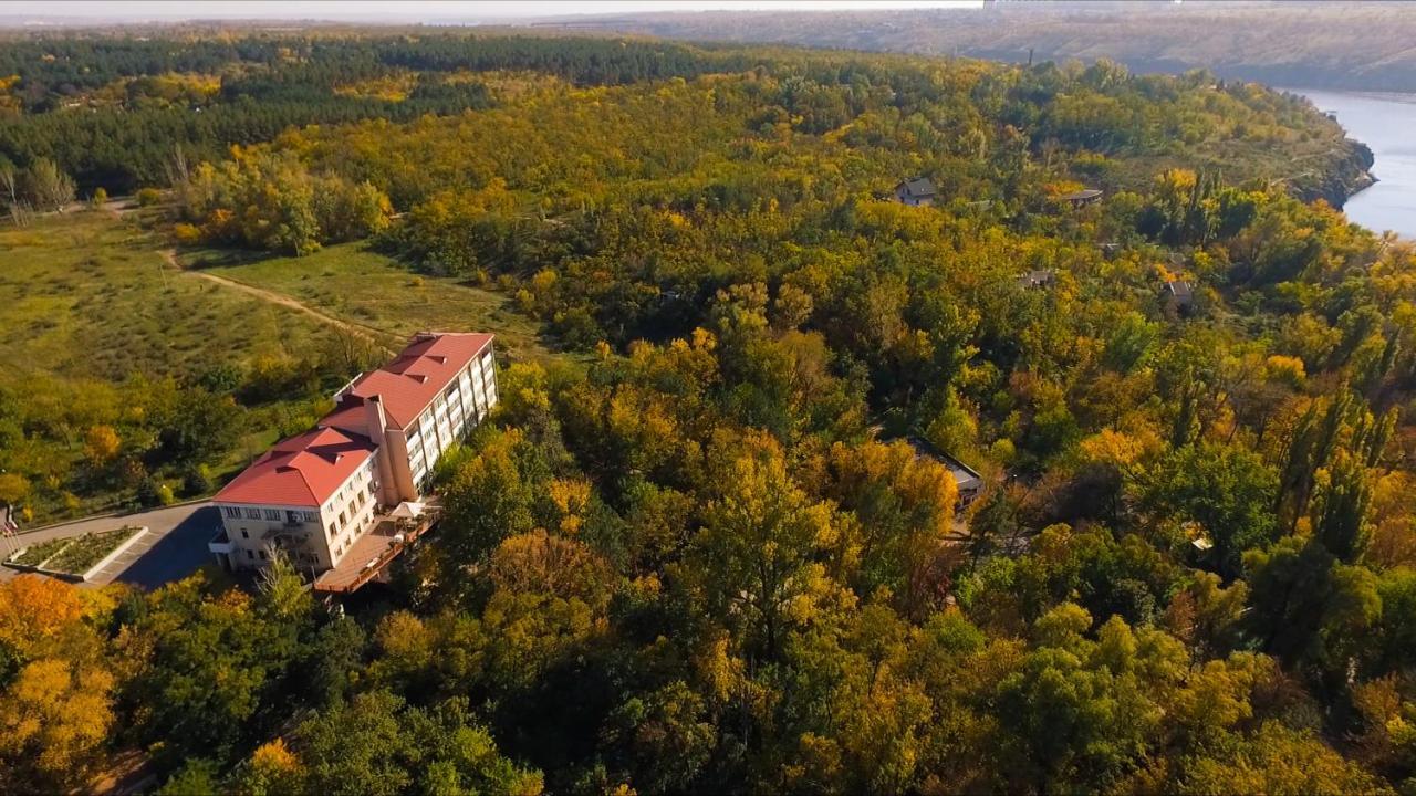 Pectoral On Khortytsia Hotel Zaporizhia Exterior foto